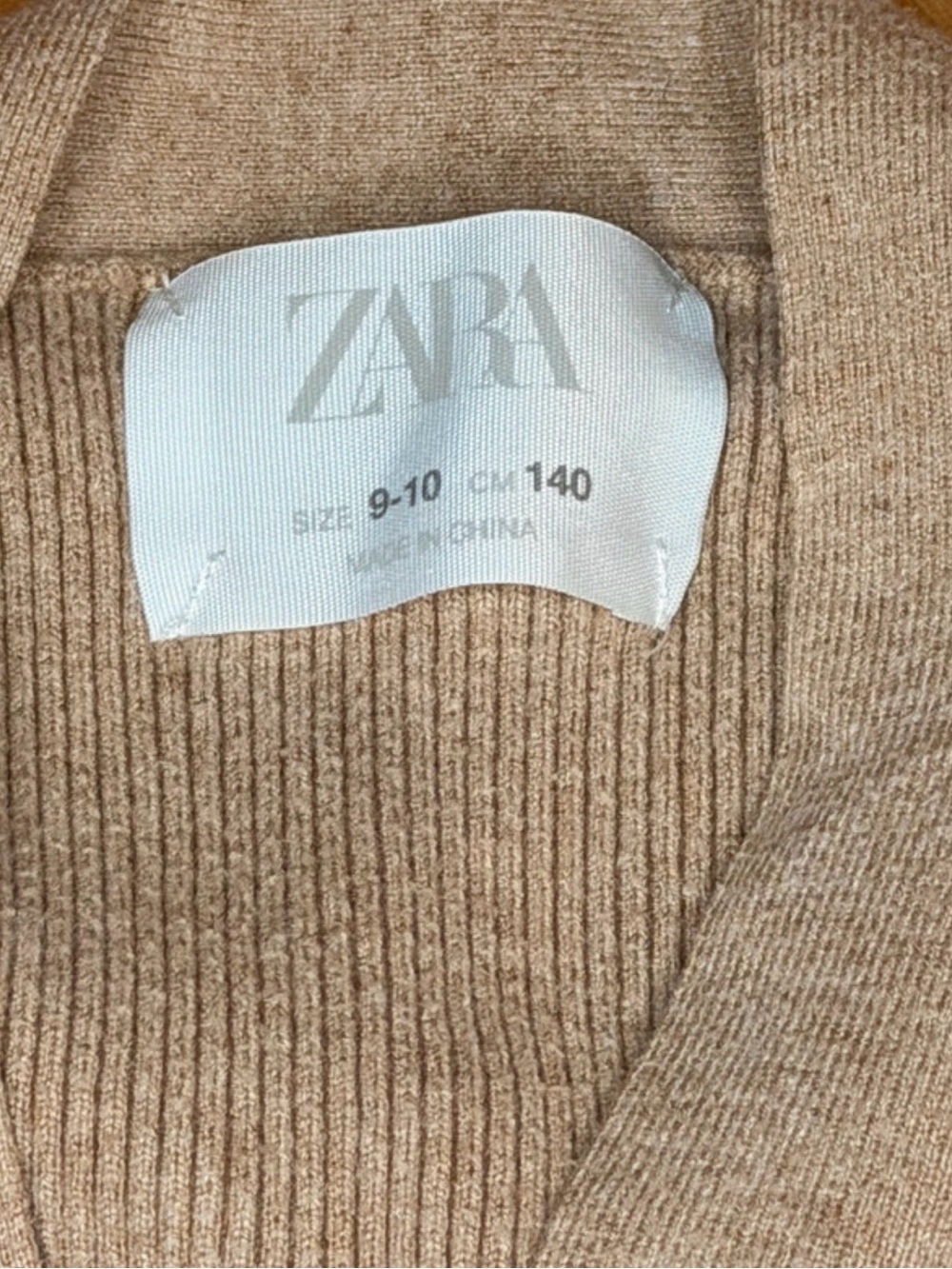 Zara Kids Ribbed Button-Front Cardigan - Picture 5 of 6